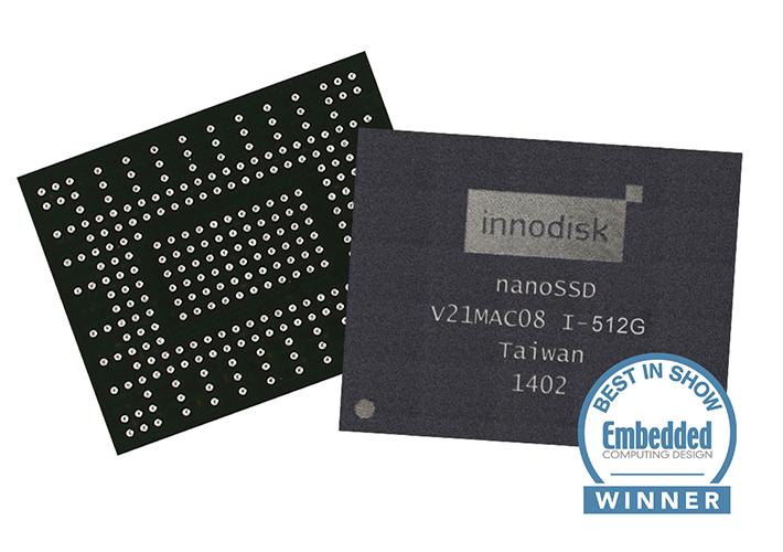 foto noticia Innodisk presenta el primer nanoSSD PCIe 4TE3 con el tamaño compacto, la fiabilidad y el rendimiento que exigen las aplicaciones 5G, automoción y aeroespacial.
